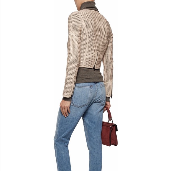 Haute Hippie woven leather jacket - Picture 2 of 8